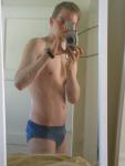 Blue Patagonia Hiking Underwear