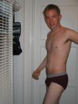 Red hanes briefs