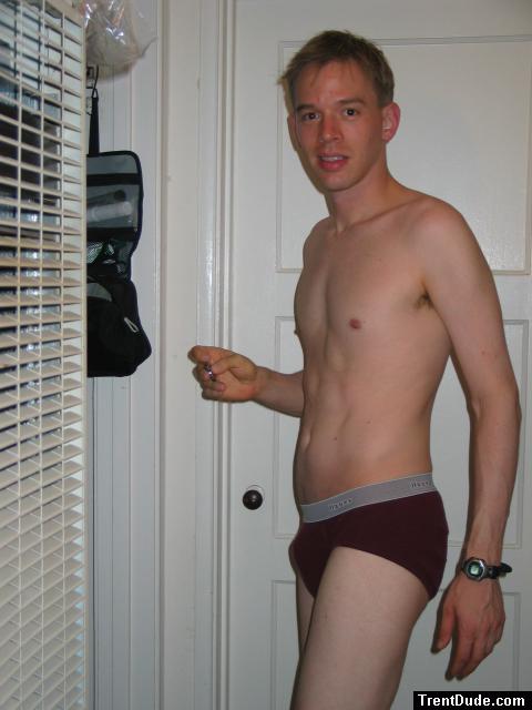 Red hanes briefs