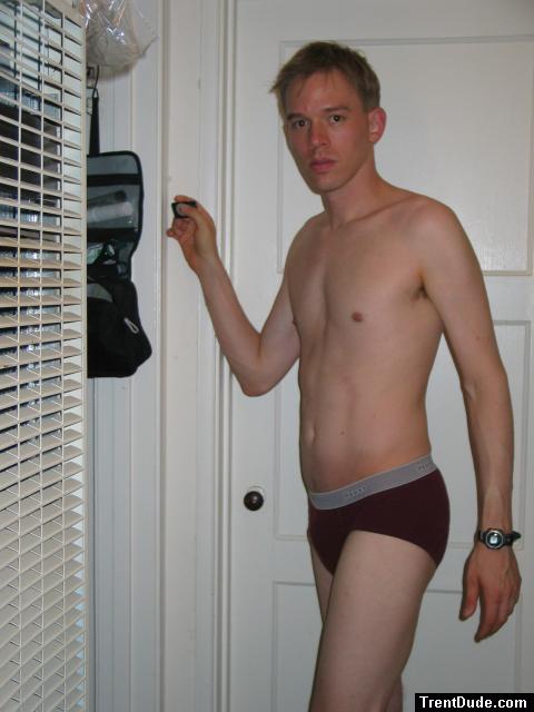 Red hanes briefs