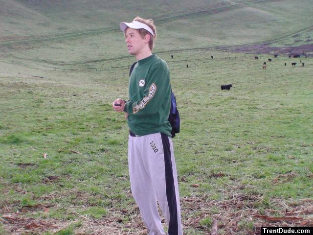 Happy that the cows have been rounded up