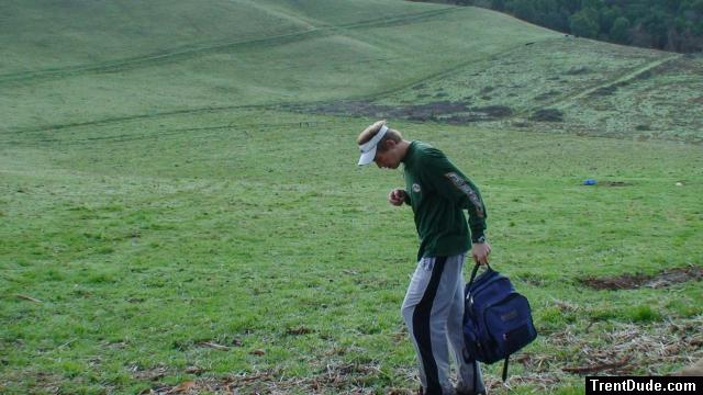 hiding the evidence End of Cow field photo shoot