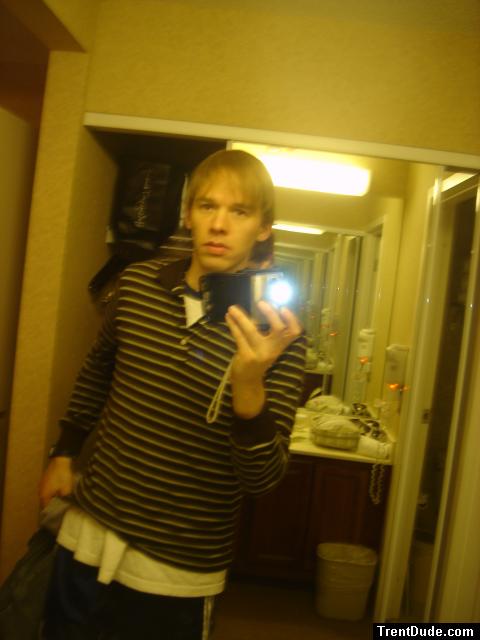 Brown striped shirt