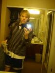 Brown striped shirt
