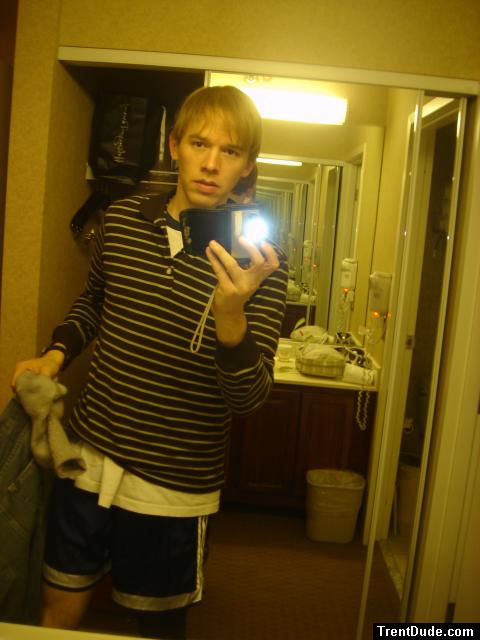 Brown striped shirt