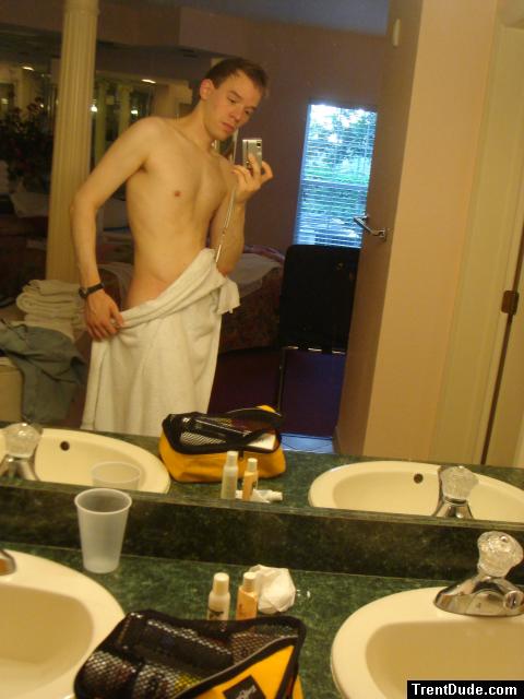 Shirtless - hotel