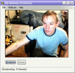 short haired dude in blue banana republic t-shirt yy