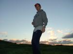 Outside at sunrise in Team USA Sweat shirt