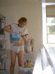 Tighty Whitey - Front/Back (in mirror)