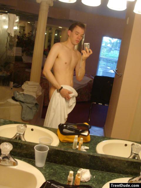 Shirtless - Hotel!
