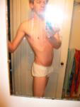 Tightey whitey in mirror!
