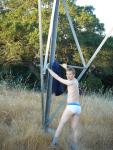 outdoors - Calvin Klein sport underwear - backside