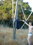 Outdoors - I hope no one sees me in these Calvin Klein sport underwear