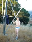 Outdoors - I hope no one sees me in these Calvin Klein sport underwear