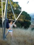 Outdoors - I hope no one sees me in these Calvin Klein sport underwear