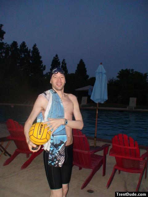 Dolfin swim jammer and a towel