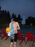 Dolfin swim jammer and a towel