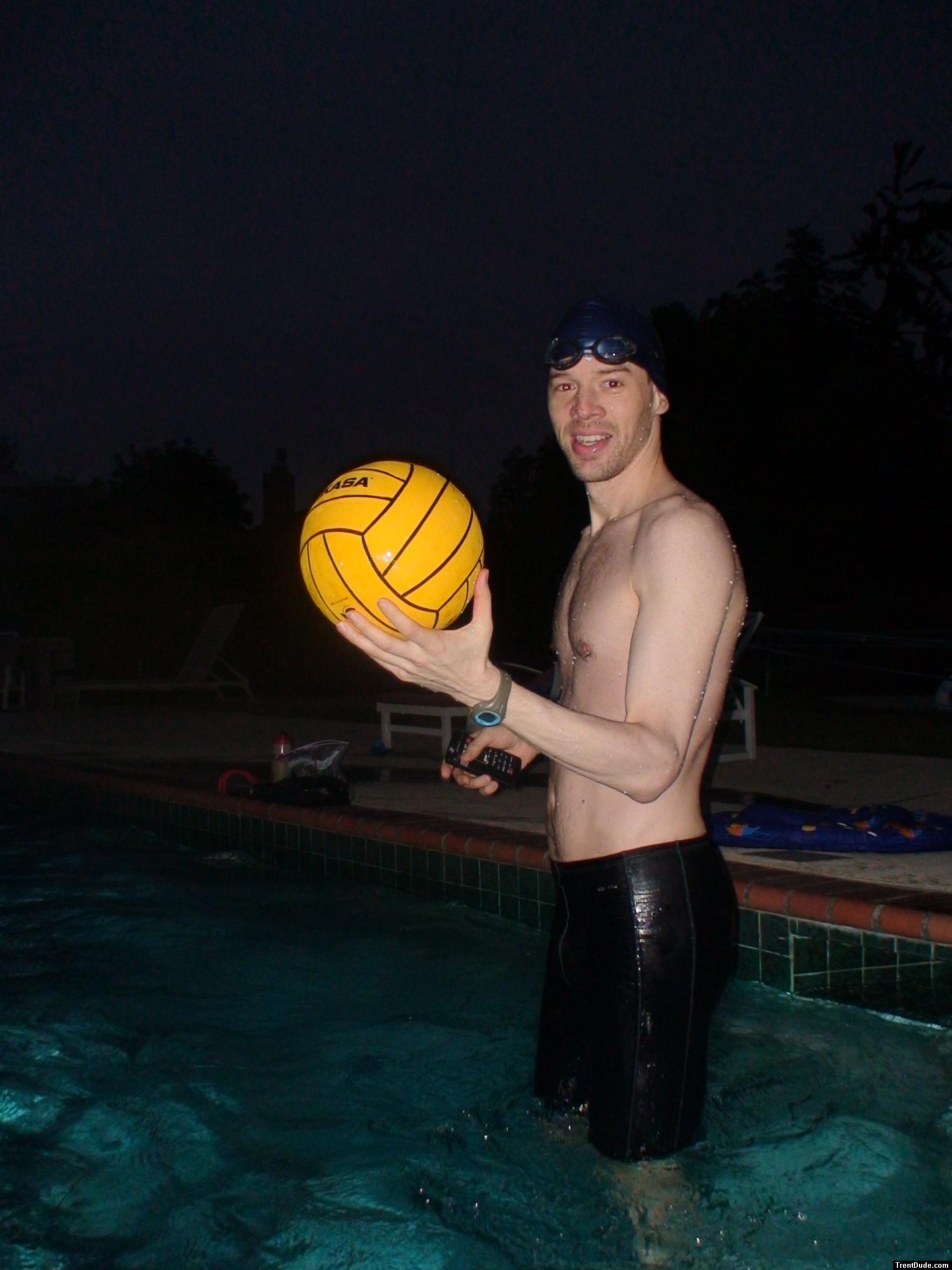 Dolfin swim jammer in the pool