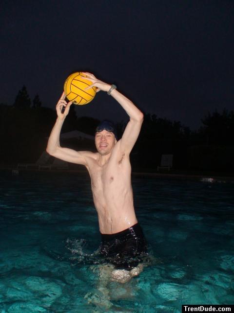 Pretending to jump to catch a ball