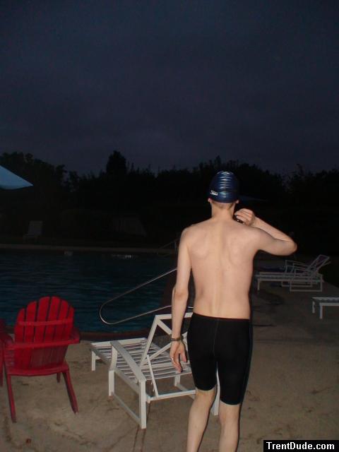 Dolfin LTF swim jammer (rear)