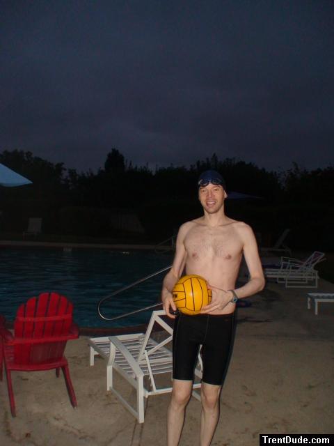 Chest hair, unshaved