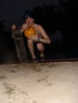 Skateboard and swim jammer