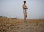 Calvin Klein underwear on the farm