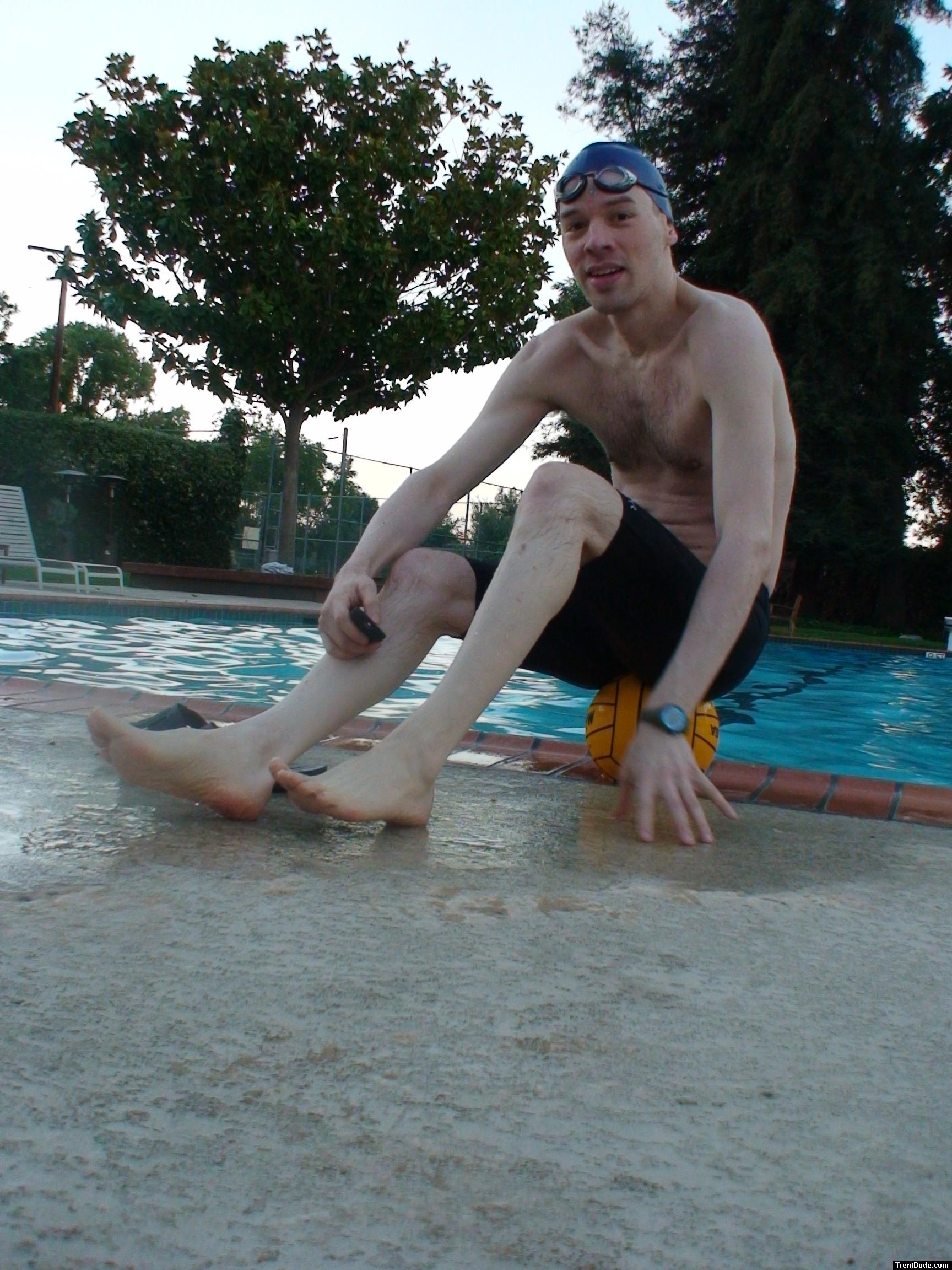 Chest hair, feet, smile (Best)