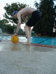 Rear in the air