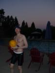 Smiling water polo dude