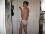 Jockey Bikini Underwear photoshoot series (accompanied by a video) (butt)