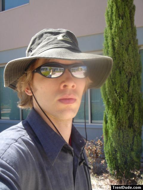 Quiksilver hat and sunglasses 1