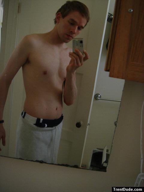 SHIRTLESS IN SWEAT PANTS