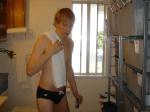 Checking out the rest of the speedo photos in the Speedo section