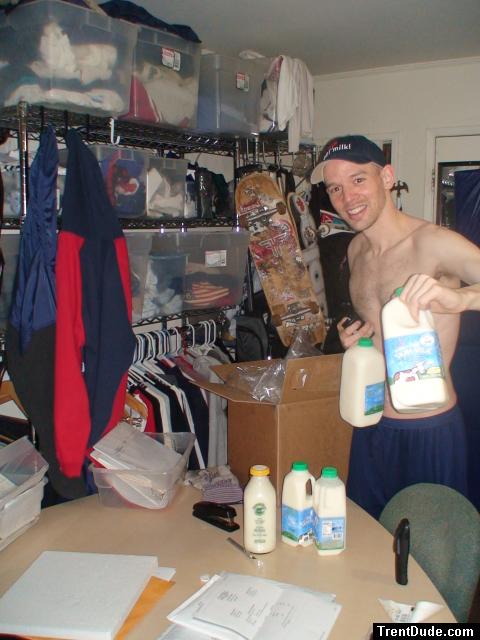 After drinking this raw milk, he heard about 3 reports of pregnancy!