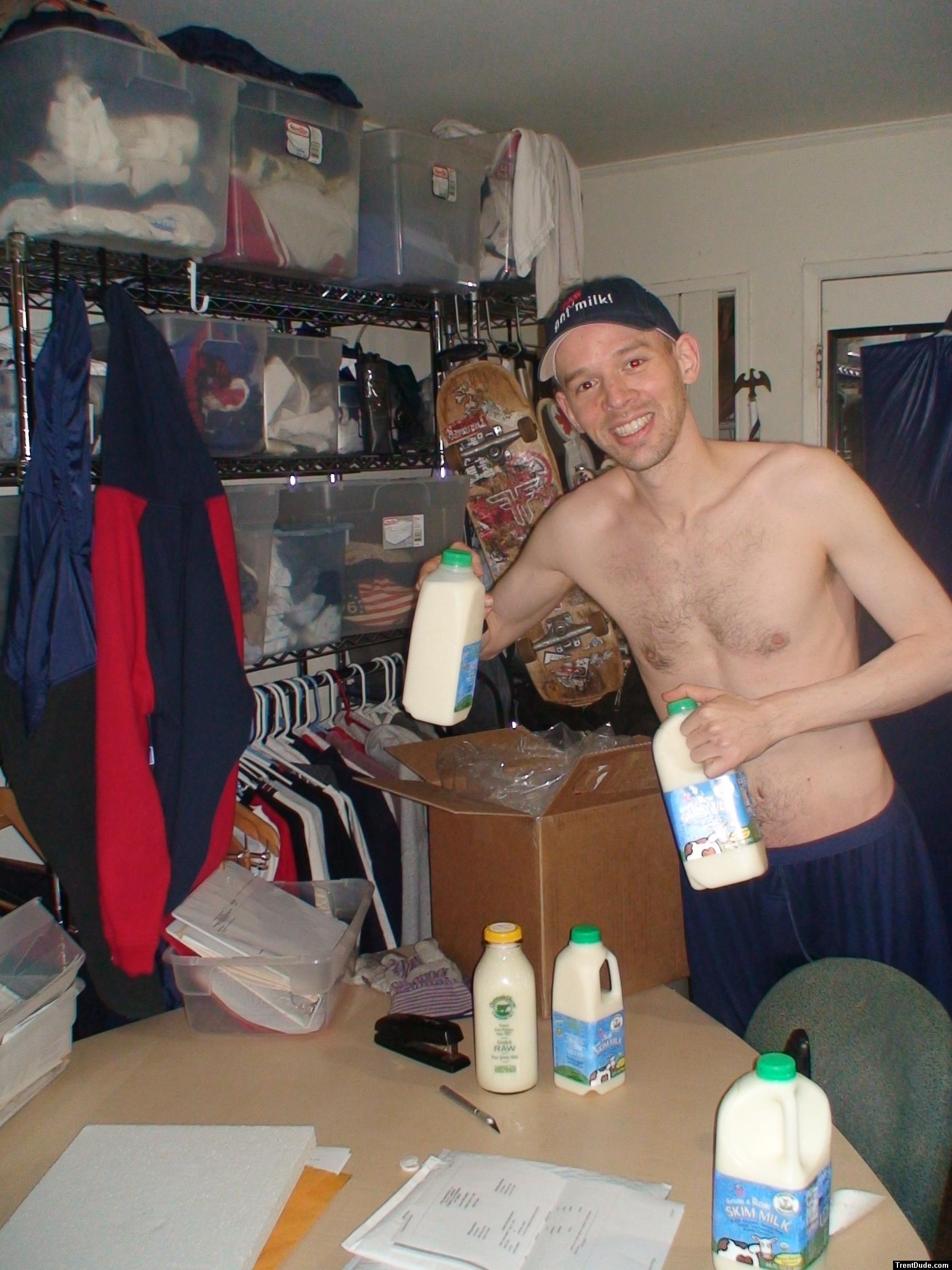This raw milk is unpasturized, therefore the enzymes and helpful bacteria are not heated