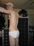He loves solar panels