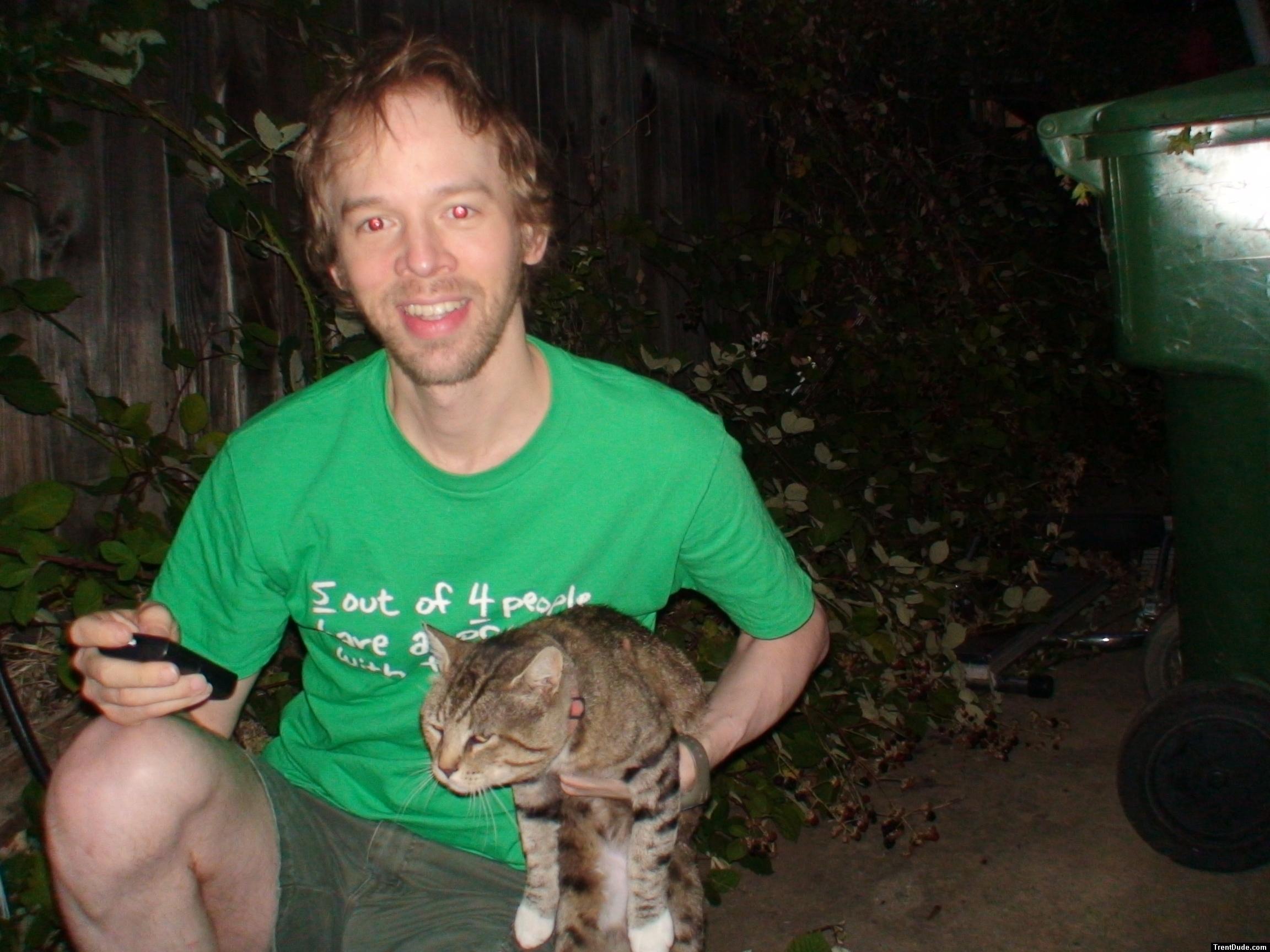 beard and cat