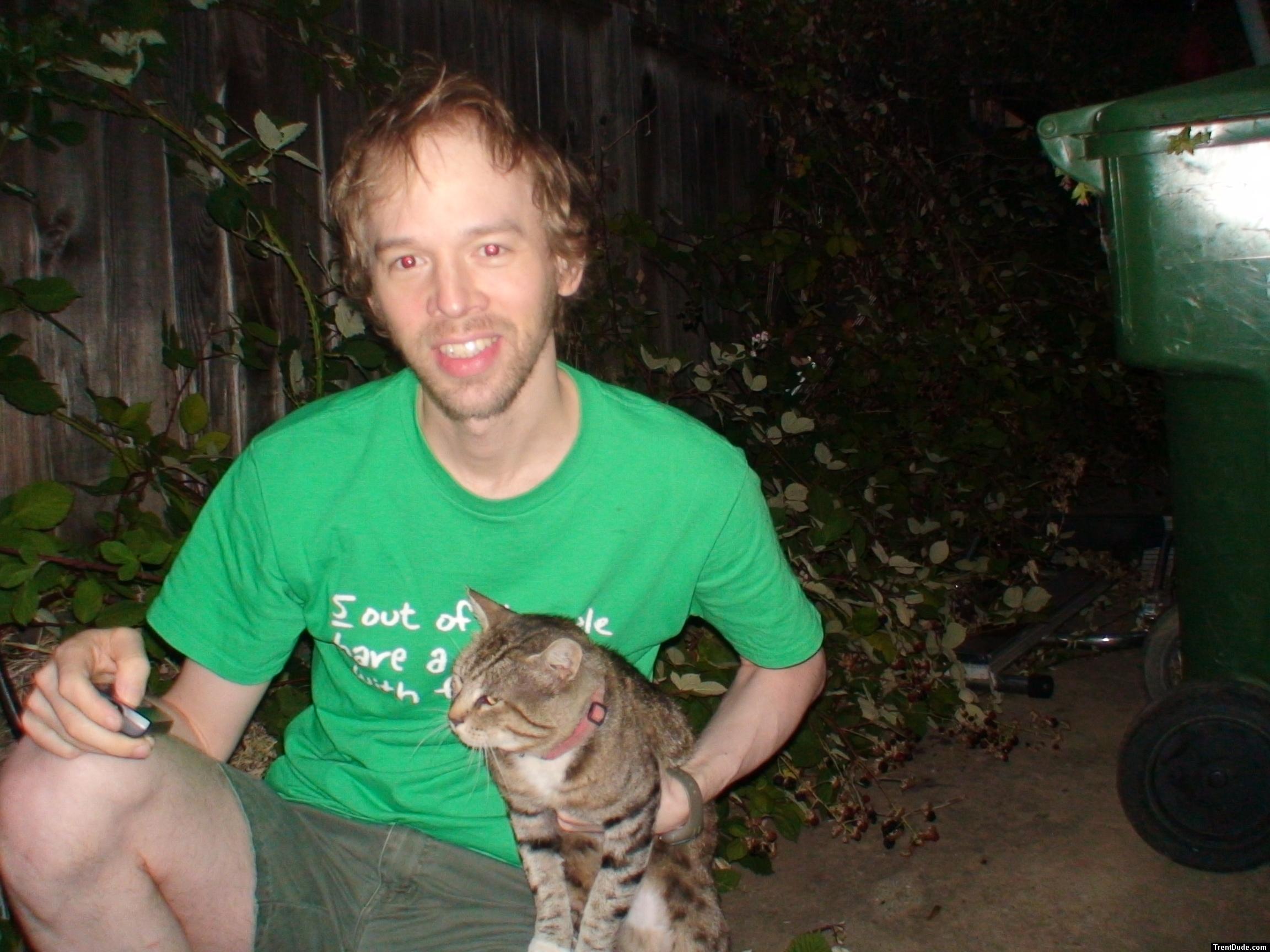beard and cat