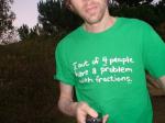 beard and green t-shirt