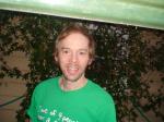 beard and green t-shirt