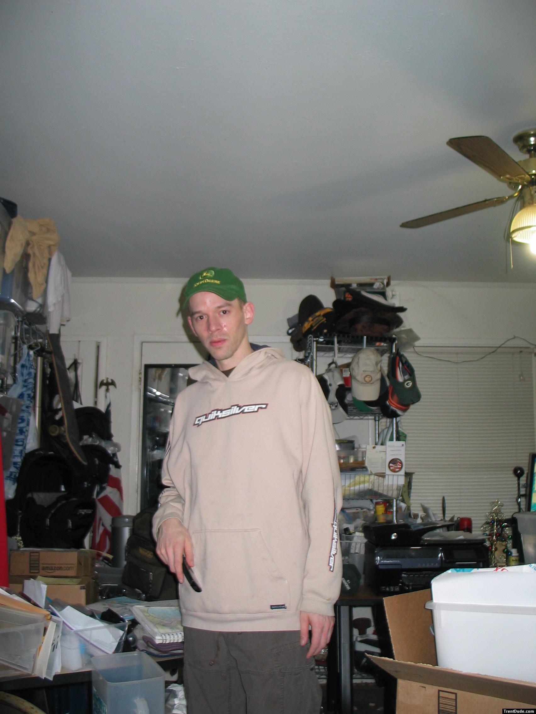 Green John Deere hat