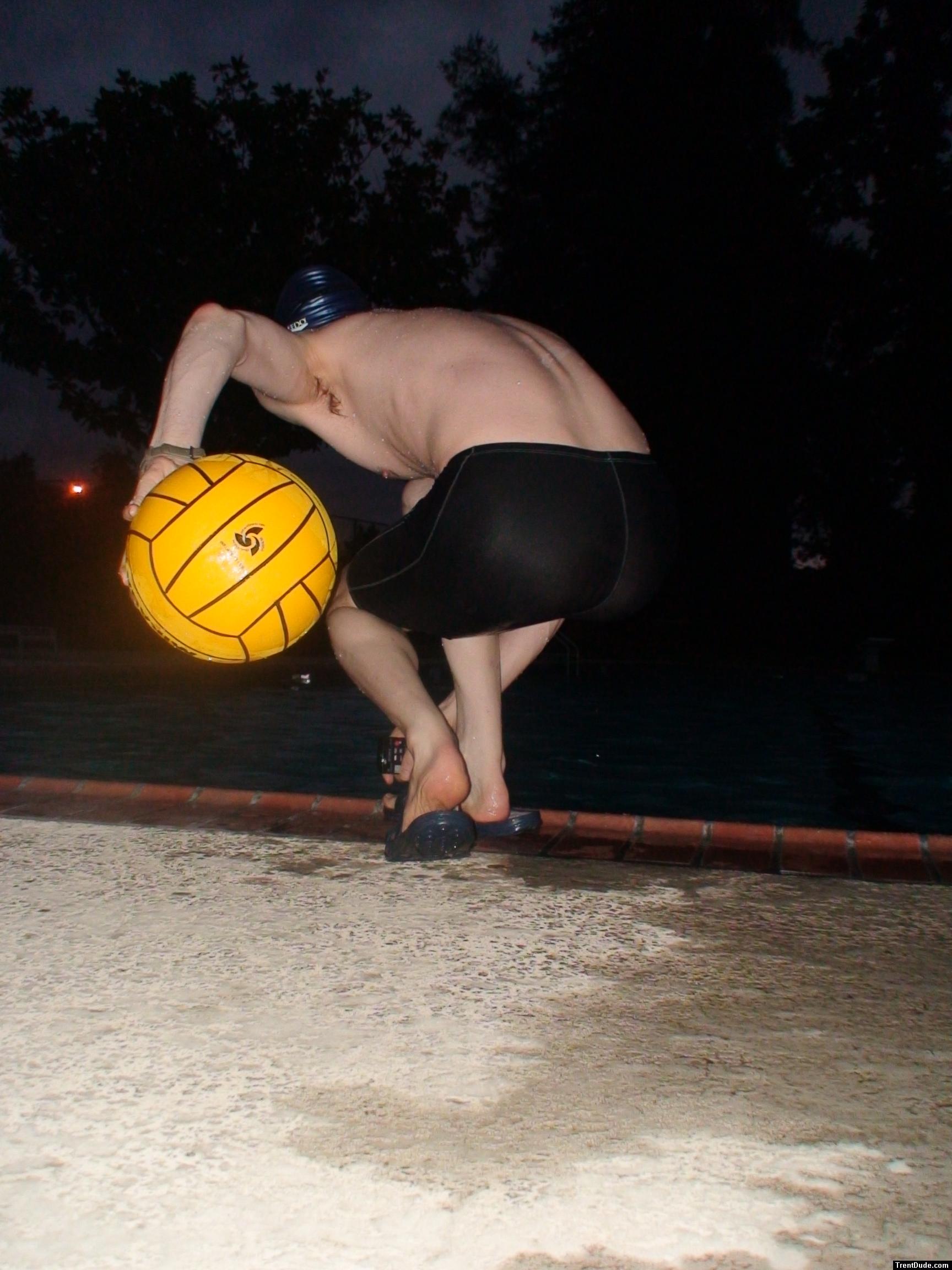 Dolfing Swim Jammer and Water Polo ball