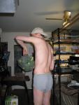 Brocolli and sagging underpants