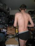 Black baggy underwear
