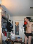 Black underwear