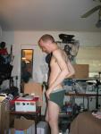 Green underwear
