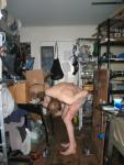 Looking for something in the mess
