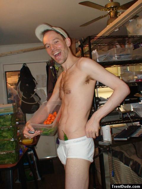 Caught stuffing underwear again