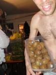 Fuzzy kiwi and chest